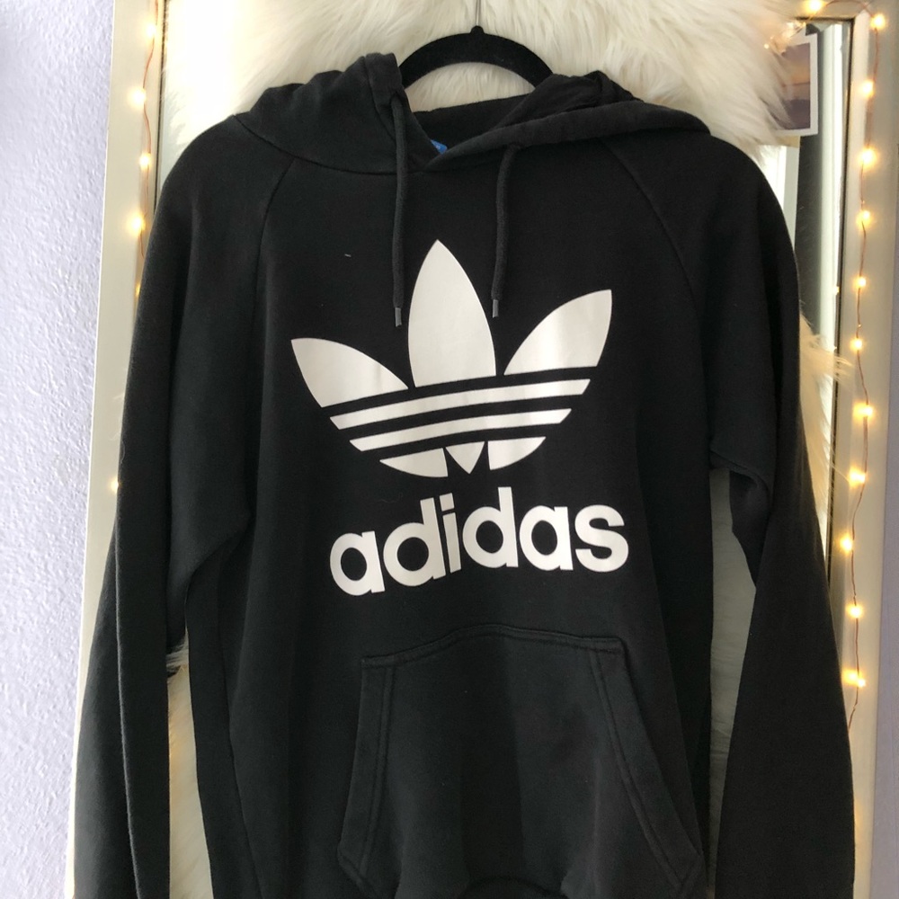 Adidas black sweatshirt